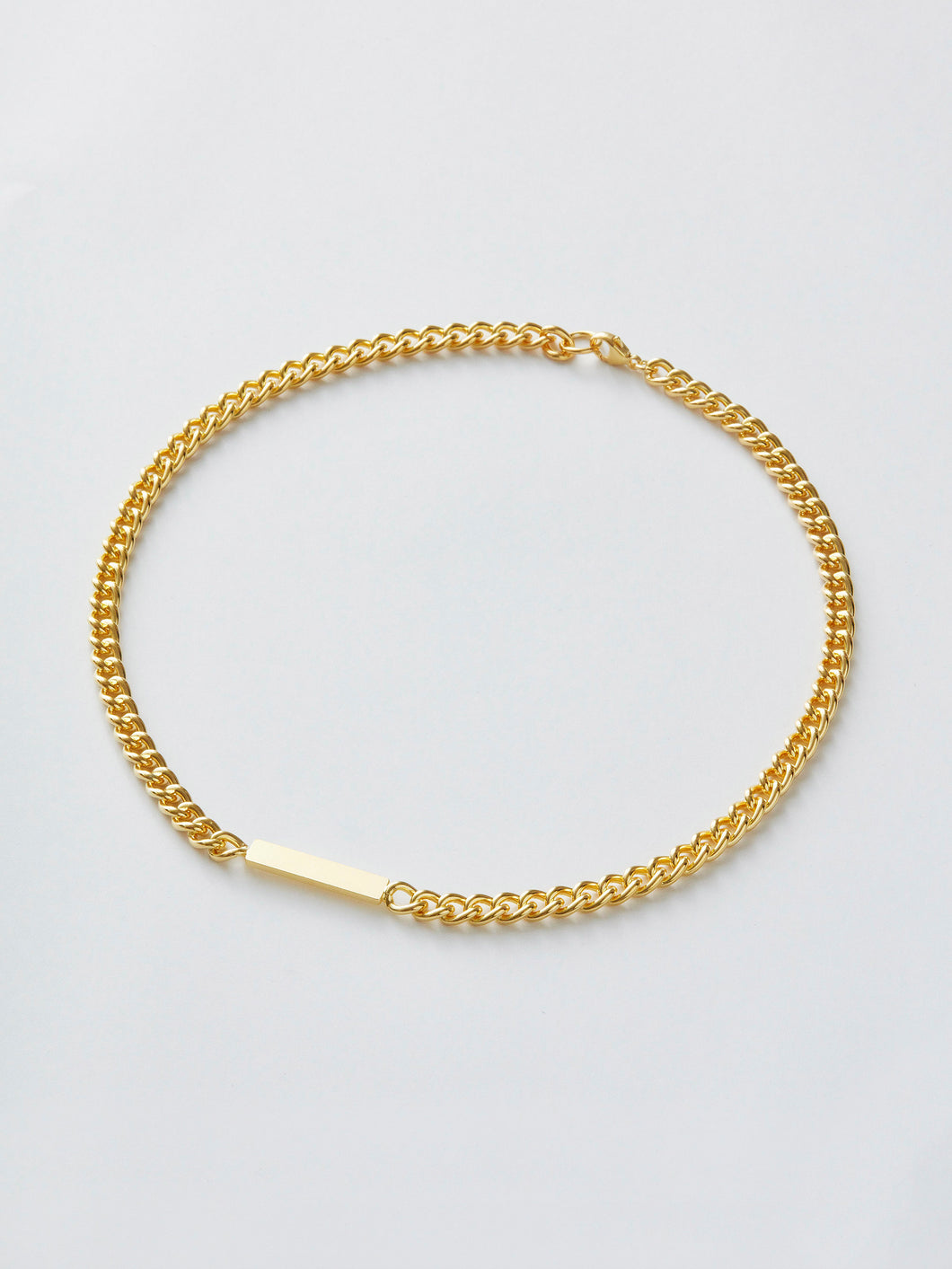 PLATE CHAIN NECKLACE