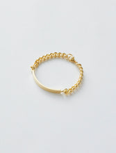 画像をギャラリービューアに読み込む, PLATE CHAIN BRACELET
