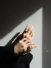 画像をギャラリービューアに読み込む, 【Pre-order 6.25 sat 12:00-】SQUARE SCULPTURE RING
