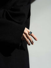 Load image into Gallery viewer, 【Pre-order 6.25 sat 12:00-】SQUARE SCULPTURE RING
