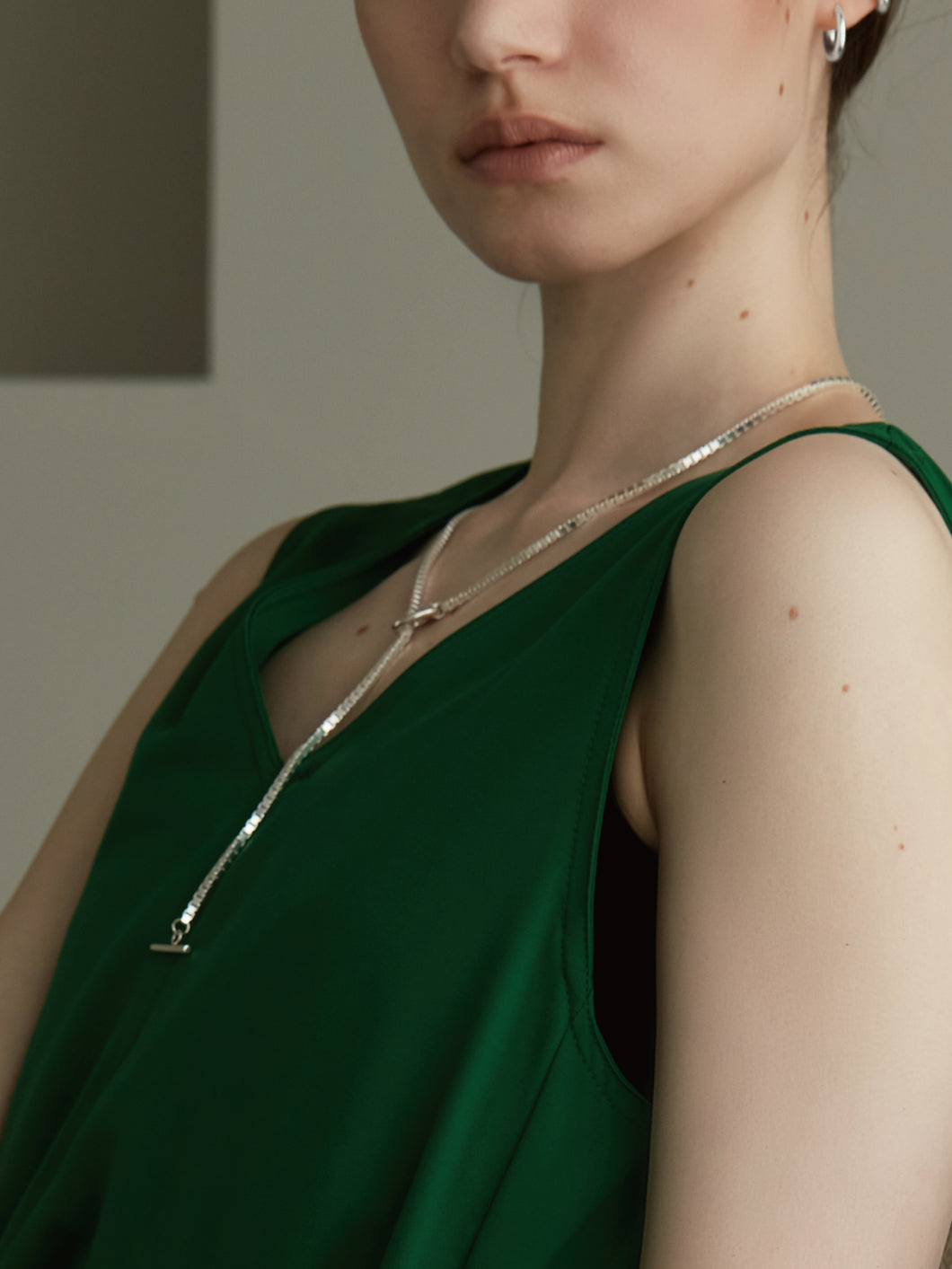 【Pre-order 6.25 sat 12:00-】CUBE CHAIN NECKLACE