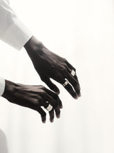 画像をギャラリービューアに読み込む, 【Pre-order 6.25 sat 12:00-】LINE SQUARE SCULPTURE RING
