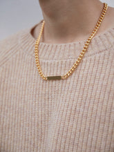 画像をギャラリービューアに読み込む, PLATE CHAIN NECKLACE
