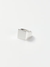 画像をギャラリービューアに読み込む, 【Pre-order 6.25 sat 12:00-】SQUARE SCULPTURE RING
