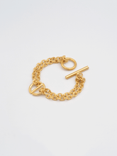 Load image into Gallery viewer, SIGNATURE DOUBLE CHAIN BRACELET
